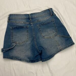 Stretch Cargo Jean Denim Suspender Detail Outdoor Painter Work Women's Medium